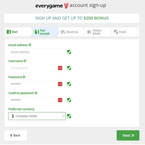 4. Finally, provide your current address and phone number. If you're interested in receiving (optional) updates on special promotions, you can choose your preferred method—email, phone, or mail, or select all of them. You will also be asked to confirm that you meet the legal age requirement and to acknowledge that you've read and understood the T&Cs.