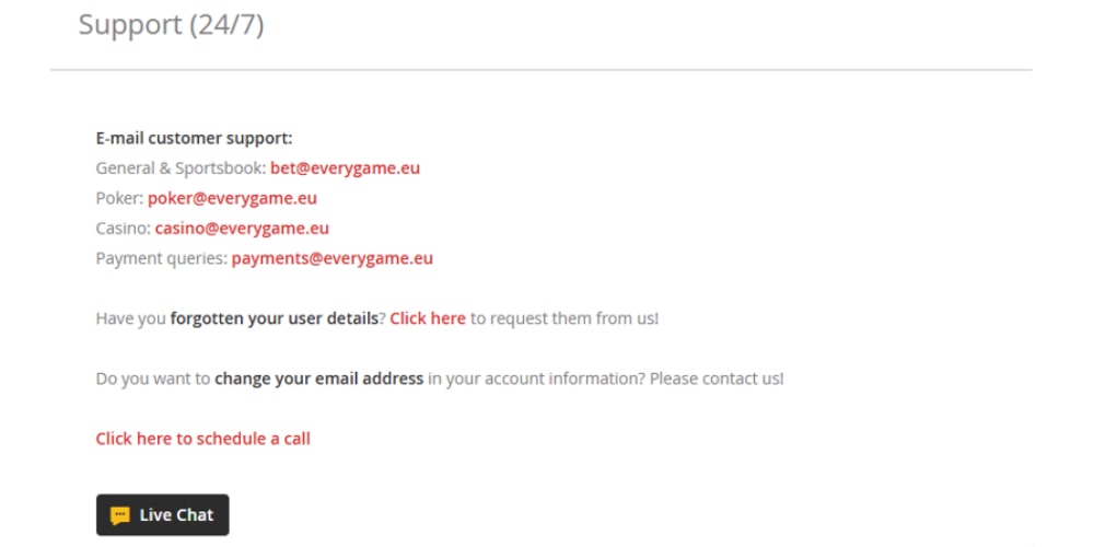 Customer Support