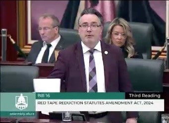 Bill 16 passes - May, 2024